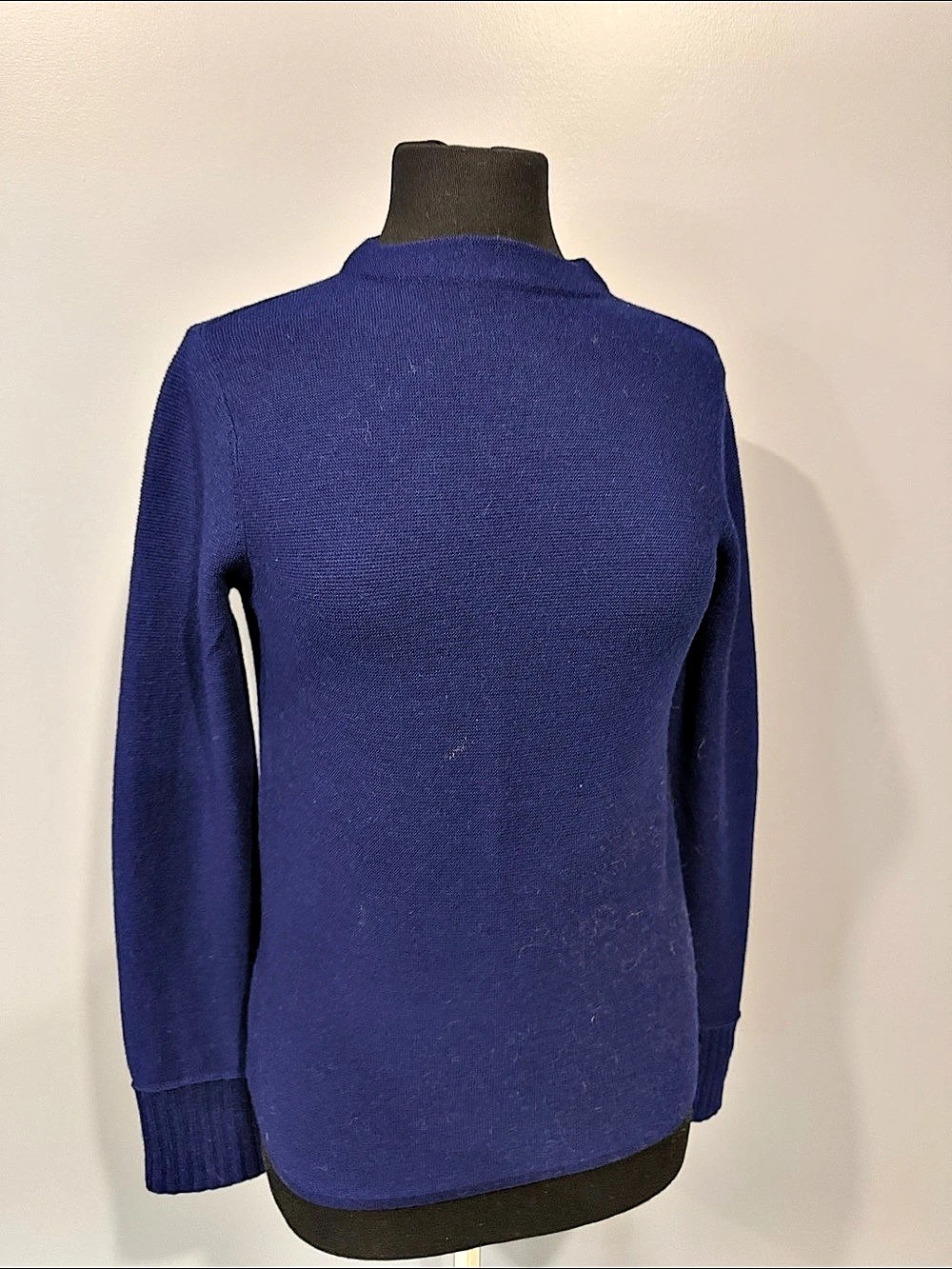 Club Monaco Tommie Sweater Tommie Turtleneck Sweater Blue Small